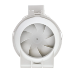 Ventilatore da condotto a flusso misto Soler And Palau TD-160/100 N SILENT Ø100 mm con girante in ABS