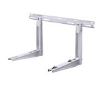 Rodigas MS 223 Sliding Wall Bracket With Hooks 550x1000 mm White Mount For AC And Heat Pump Outdoor Unit 140 kg