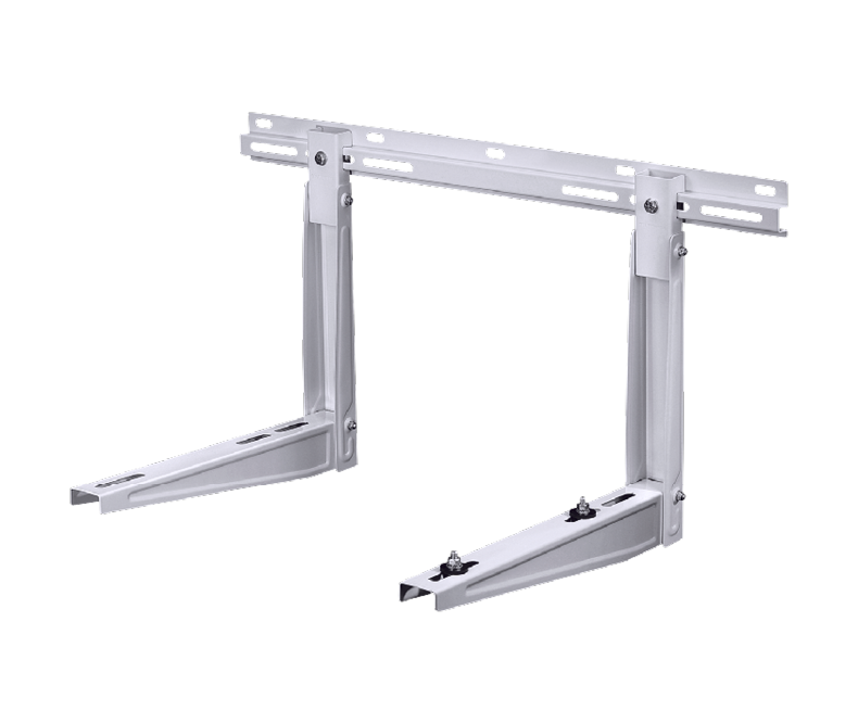 Rodigas MS 223 Sliding Wall Bracket 550x1000 mm 140 kg Rodigas MS 223 Sliding Wall Bracket With Hooks 550x1000 mm White Mount For AC And Heat Pump Outdoor Unit 140 kg