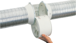 Soler And Palau TD-160/100 NT SILENT: staffa di supporto per ventilatore da condotto Ø100 mm con condotti dell'aria