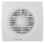 Soler And Palau FUTURE-100 White Bathroom Extract Fan Ø100mm Slimline Ventilation Fan