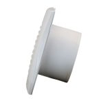 Soler And Palau FUTURE-100 Bathroom Extract Fan Side View Ø100mm Domestic Ventilation Fan