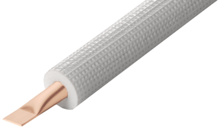 ISOCLIMA ISOPOLAR 3/8″ Insulated Copper Pipe 9.52 mm 25 m For Air Conditioners And Heat Pump Refrigerant Lines