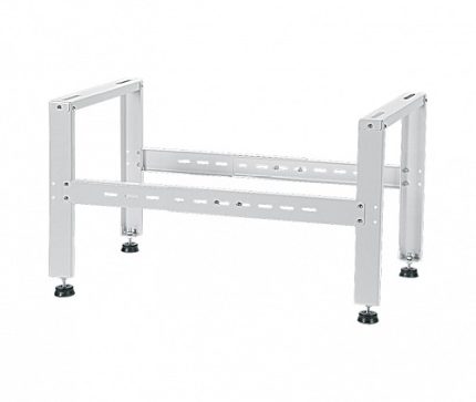 Rodigas SP 740 Adjustable Floor Support With AV 740 Anti Vibration Foot Dampers For Outdoor AC Unit