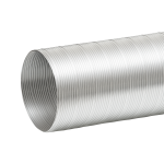 Conducto de aire semirrígido de aluminio DEC International Semidec de Ø100 mm y 3 m de longitud para sistemas de climatización y extracción de humos
