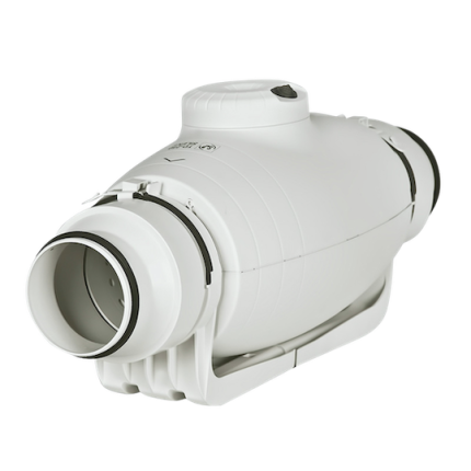 Soler And Palau TD-250/100 SILENT T Ø100mm Mixed-Flow Duct Fan With Adjustable Timer
