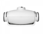 Soler And Palau TD-350/125 SILENT Low Profile Mixed-Flow In-Line Duct Fan Side View