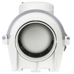 Soler And Palau TD EVO-100 T Ø100mm Mixed-Flow Duct Fan Outlet View