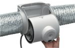 Soler And Palau TD EVO-100 T Ø100mm Duct Fan Bracket With Ducts