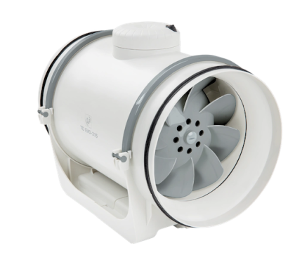Soler And Palau TD EVO-315 T Mixed Flow In-Line Duct Fan Ø315mm With Timer For Quiet High Airflow Ventilation Systems