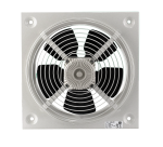 Soler And Palau HXM-200 Axial Flow Fan Front View With Safety Guard