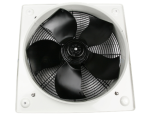 Soler And Palau HXM-400 Steel Axial Fan Connection Side View Ø400mm