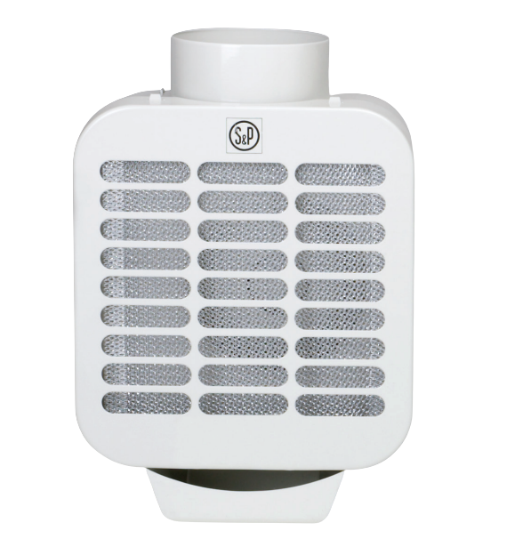 Soler & Palau CK-35 N Ø110 mm Metal Centrifugal Kitchen Extract Fan Soler And Palau CK-35 N Metal Kitchen Extract Fan Ø110 mm White