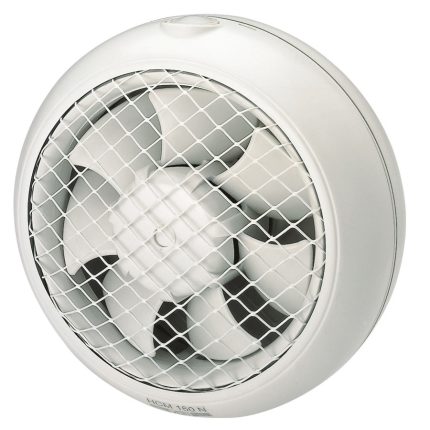 Soler And Palau HCM-225 N Wall And Window Extractor Fan With Safety Guard And Airflow Up To 600 m³/h