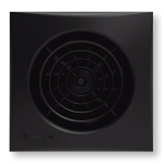 Soler And Palau SILENT-100 CRZ Matt Black Bad-Abluftventilator Mit Timer Ø100 mm In Schwarz