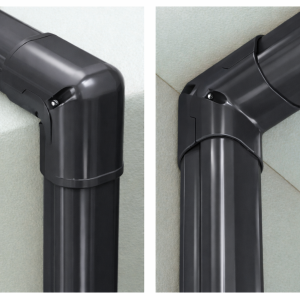 INABA DENKO SC-77-A Grey 90° Vertical Elbow For SLIMDUCT SD-77 Trunking System Internal And External Bends