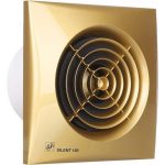 Soler And Palau SILENT-100 CRZ Gold Quiet Exhaust Bathroom Fan Timer Ø100mm Duct