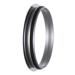 ETS NORD Smoke Round NSK-T Ø100mm Straight Saddle Flange With Double Rubber Gasket