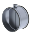 ETS NORD KROS Ø100mm Mechanical Regulating Damper Steel With Rubber Gasket