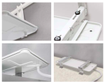 Rodigas VS110 Condensate Drip Tray 830x310mm Ø20mm Various Installation Options