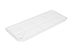 Rodigas VS210 Condensate Drain Tray 1000×410mm Electro-Galvanized Steel With Epoxy Coating for 20mm pipes