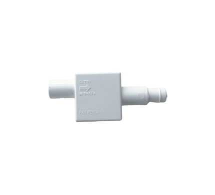 Tecnosystemi TCR 21 White Anti Odour Siphon Ø21mm For Condensate Drain Horizontal Vertical Install