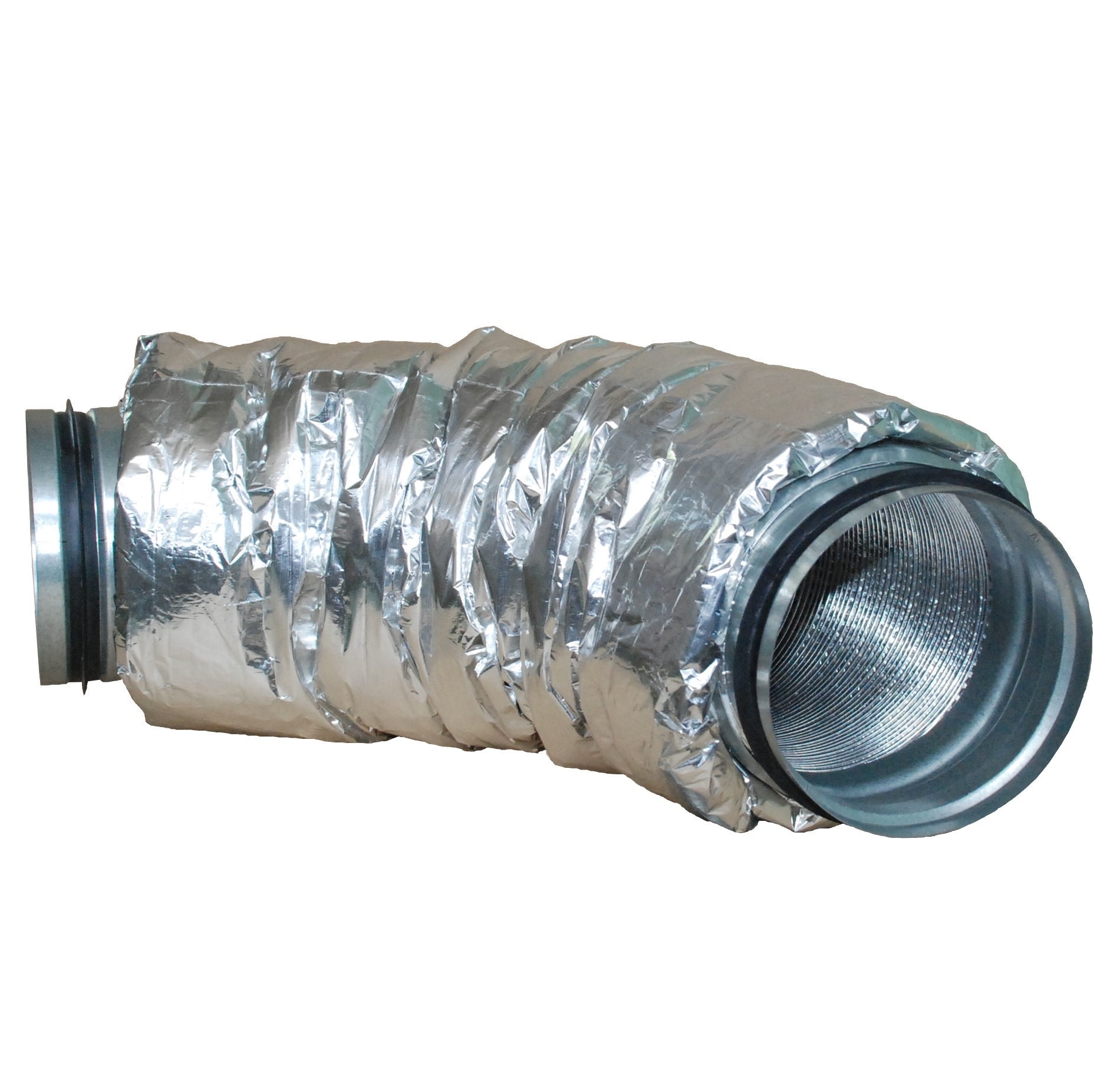 100mm-1m-AKUDEC-2_round-semi-flexible-sound-attenuator-O100mm_leo9bi DEC International AKUDEC-2 125mm Flexible Aluminium Silencer 1m With 25mm Insulation