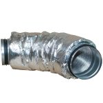 The DEC International AKUDEC-2 250mm round flexible aluminium silencer is designed to effectively reduce noise in ventilation systems while maintaining high airflow efficiency. With a 1m length, flexible body, and 25mm thick insulation, it minimizes sound transmission through air ducts and improves overall acoustic comfort. The integrated silencing structure offers minimal airflow resistance, ensuring optimal ventilation system performance. Manufactured from durable, high-quality materials, this silencer provides long service life, reliable operation, and a quieter indoor environment for residential and commercial ventilation applications.