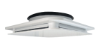 Soler And Palau BDOP 100 White Supply Exhaust Air Valve With Sealing Gasket For Wall Or Ceiling