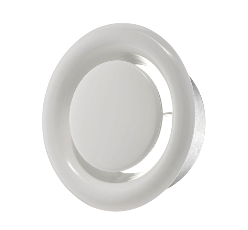 DVS-200-exhaust-air-valve-dec-international-front_sap4ty DEC International DVS 200 Ventilation Exhaust Air Valve Ø200mm With Adjustable Central Disc