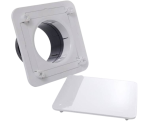 Soler And Palau BDOP 100 Ventilation Supply Exhaust Diffuser Ø100mm White Adjustable Front Panel