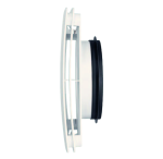 Soler And Palau BDOP 100 Supply Exhaust Air Valve Ø100mm Slim Front Grille With Gasket