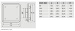 Soler And Palau BDOP 160 Supply Exhaust Air Valve Dimensions Ø160mm With 250x250mm Panel