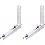 Rodigas MS 120 Folding Wall Bracket For Air Conditioner And Heat Pump Outdoor Units 420mm Depth With 140kg Load Capacity