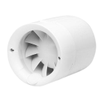 Soler&Palau SILENTUB-200 In-Line Duct Fan Ø120mm Energy-Efficient And Low-Noise Ventilation Fan