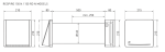 Soler&Palau Respiro 150 RD N Heat Recovery Unit Dimensions Diagram