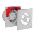 Soler & Palau Silent 100 CR Bathroom And WC Axial Extractor Fan Construction Under Front Grille