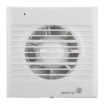 Soler & Palau Decor 100 CZ White Bathroom And WC Fan With Ball Bearing Motor