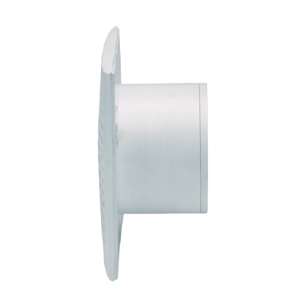 Soler & Palau Decor 200 CR Bathroom Extractor Fan Side View Ø120mm, Slim front grille