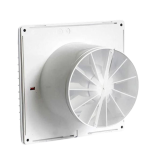 Extractor de baño Soler & Palau Decor 200 CRZ con compuerta antirretorno automática