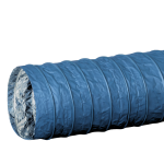 DEC International Combidec 2000 Blue 160mm flexible laminated aluminium air duct, 10m professional HVAC duct