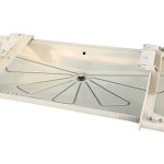 Tecnosystemi BLUE RIVER 11100101F Condensate Drain Pan 1050×400mm ivory with Ø20mm outlet for AC units