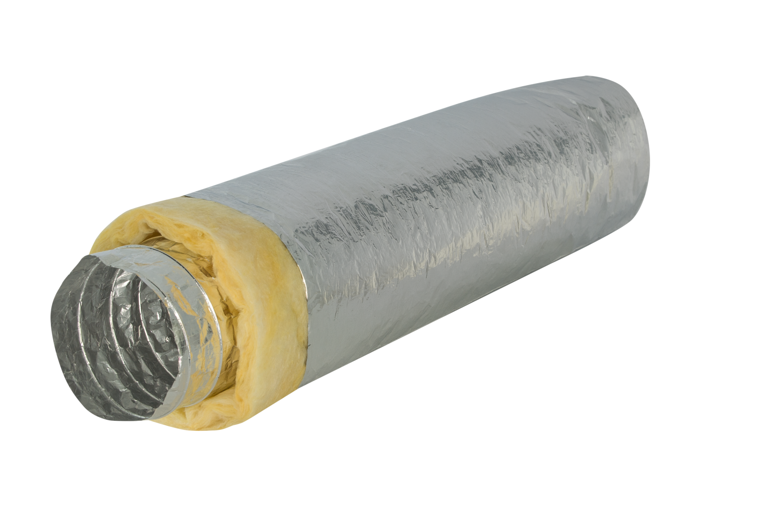 DEC International Isodec-25 102 mm Insulated Air Duct 10 m Dec International Isodec-25 102 mm Thermally Insulated Aluminium Air Duct With 25 mm Glass Wool Insulation Flexible Ventilation Duct