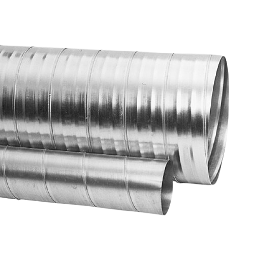Ø125 mm Spiral Circular Air Duct SR 125/3m 0.5 mm Galvanized Steel Ventilation Pipe Ø125 mm Spiral Air Duct SR 125/3m Galvanized Steel Ventilation Pipe