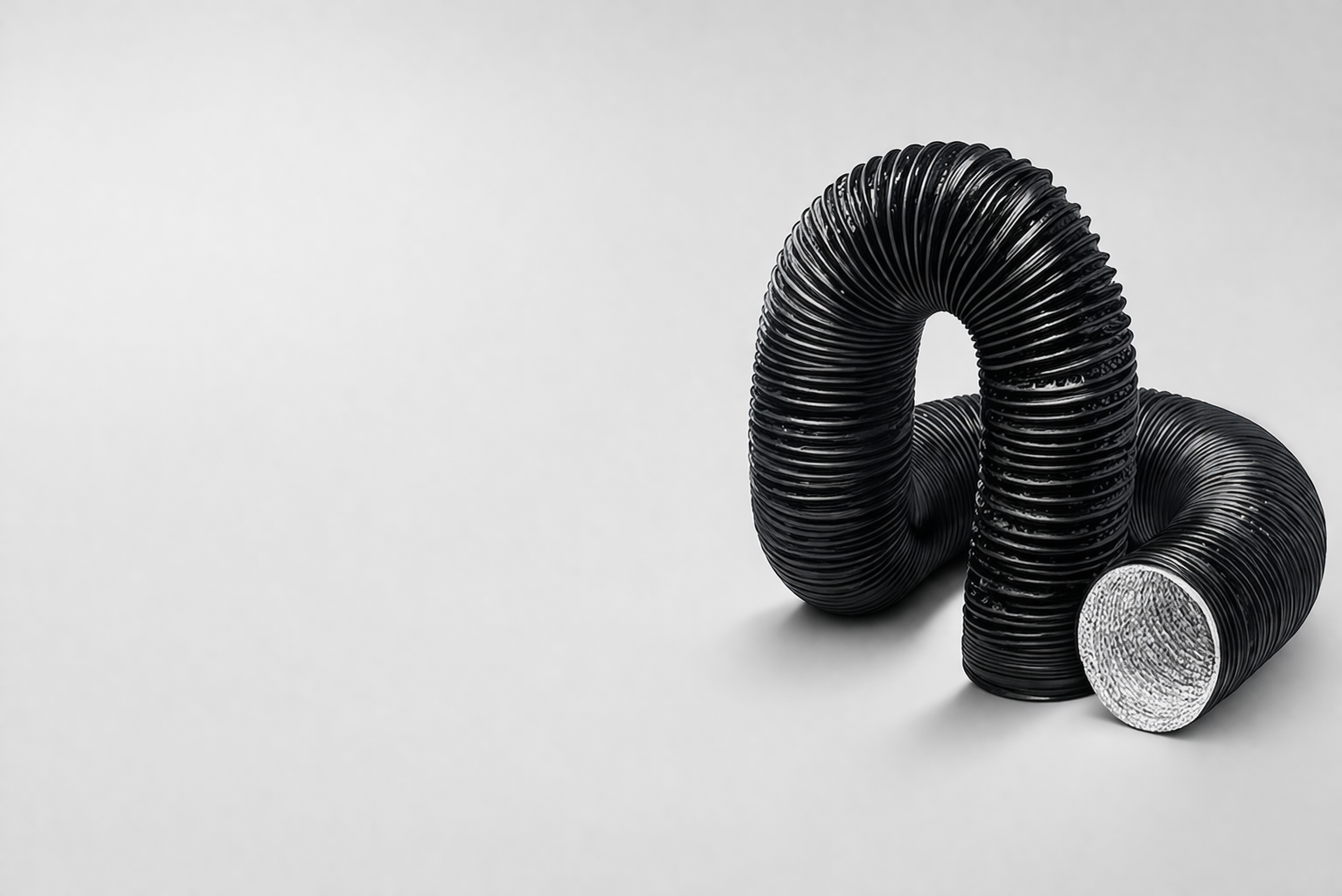 HavenPoint ProFlex 5X 100 mm Flexible Air Duct 3 m Premium Laminated Aluminium Polyester Duct Heat Resistant