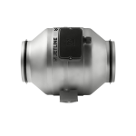 Soler And Palau JETLINE-100 Low Profile Inline Duct Fan With Galvanised Steel Body And Mounting Brackets