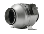 Soler And Palau JETLINE-100 Quiet Inline Duct Fan Ø100 mm With Low Profile Galvanised Steel Casing And 267 m3/h Airflow