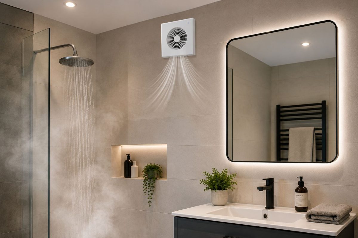 Best fan for a windowless bathroom with external ducting