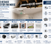 Infographic explaining how to reduce extractor fan noise by improving ductwork, mounting, airflow and ventilation system design.