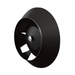 Soler And Palau JETLINE Series Inline Duct Fan Black PVC Impeller With High Performance And Low Noise Airflow Design